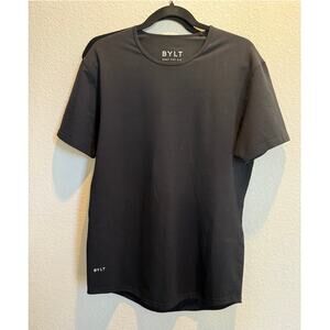 BYLT Drop Cut Lux Short Sleeve Tee in Black Size M